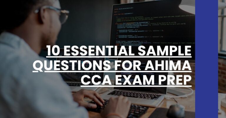 10 Essential Sample Questions for AHIMA CCA Exam Prep Feature Image