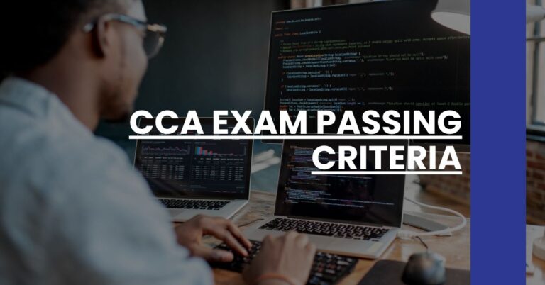 CCA Exam Passing Criteria Feature Image