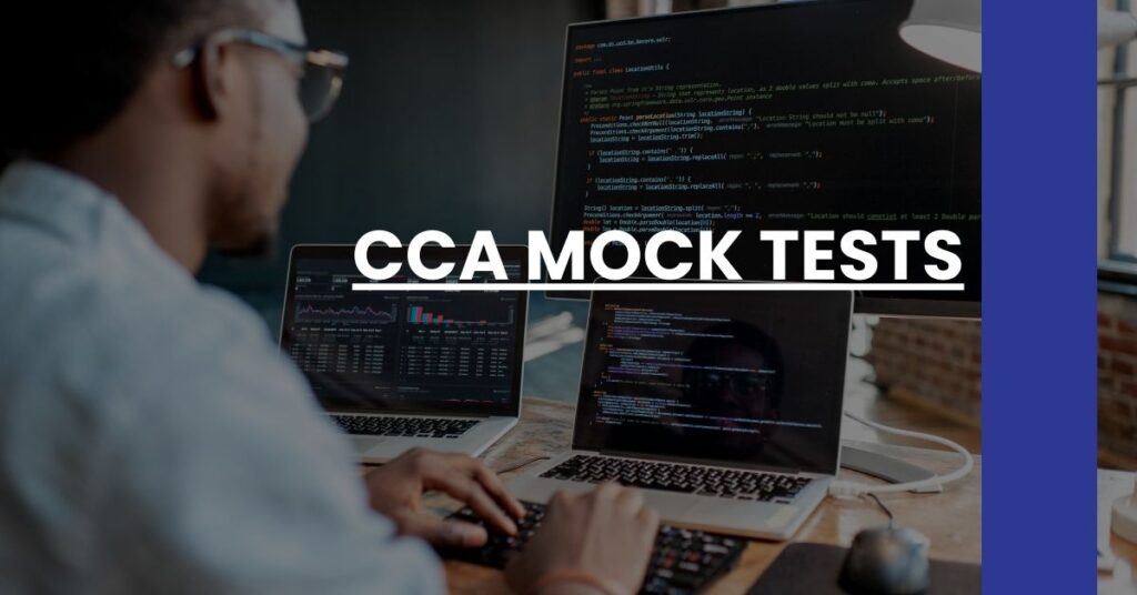 CCA Mock Tests Feature Image